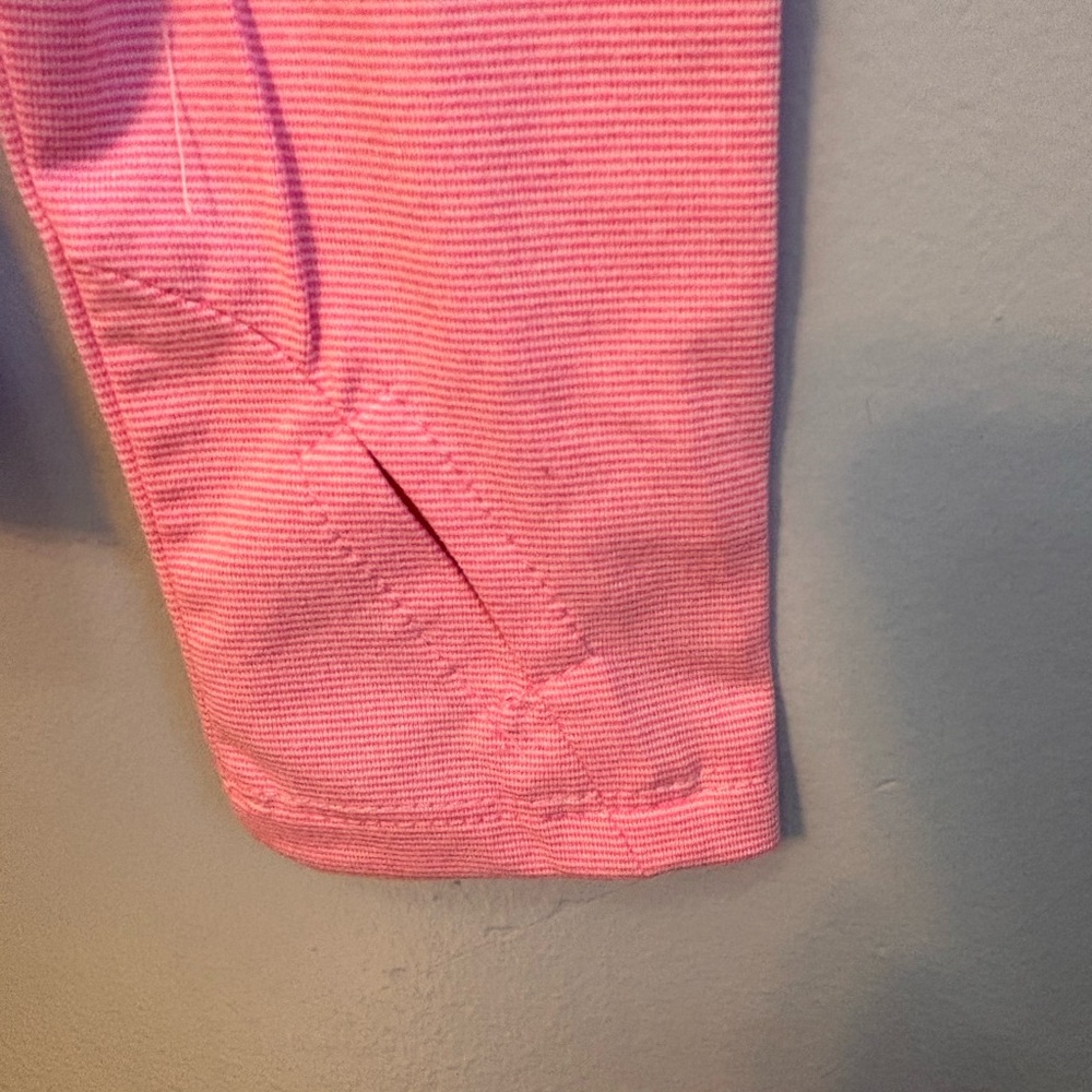Spider Women’s Long Sleeve Crew Neck Top Pink/white stripped Sz XS NWT. PTP 16” - Picture 5 of 9